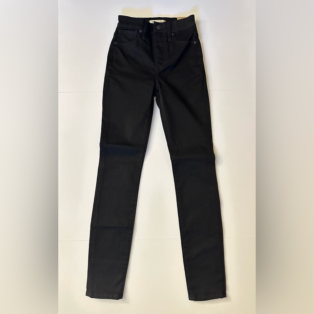 Madewell Curvy High-Rise Skinny Jeans size 23 Women’s Carbondale Black